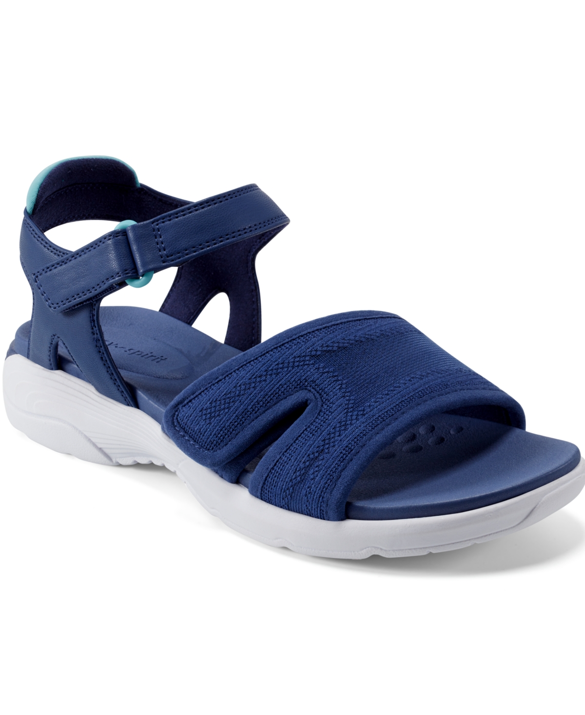 Shop Easy Spirit Women's Tayton Lightweight Sporty Flat Sandals In Dark Blue