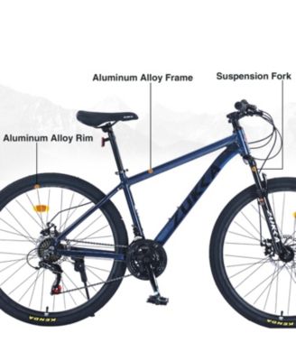 Streamdale 27.5 Inch Wheels 21 Speed Mountain Bike, for Men Women Boys and Girls, Front Suspension,Aluminum Alloy Frame