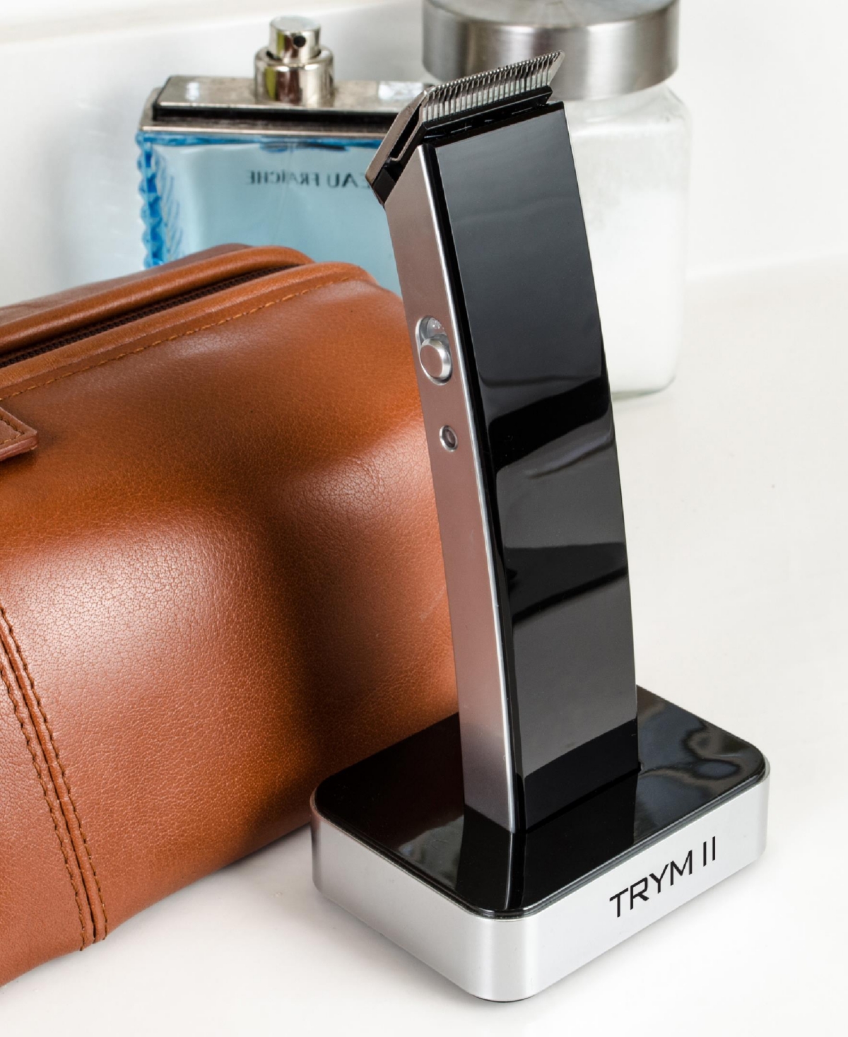Pure Enrichment Trym Ii Rechargeable Hair Trimmer Kit In Black