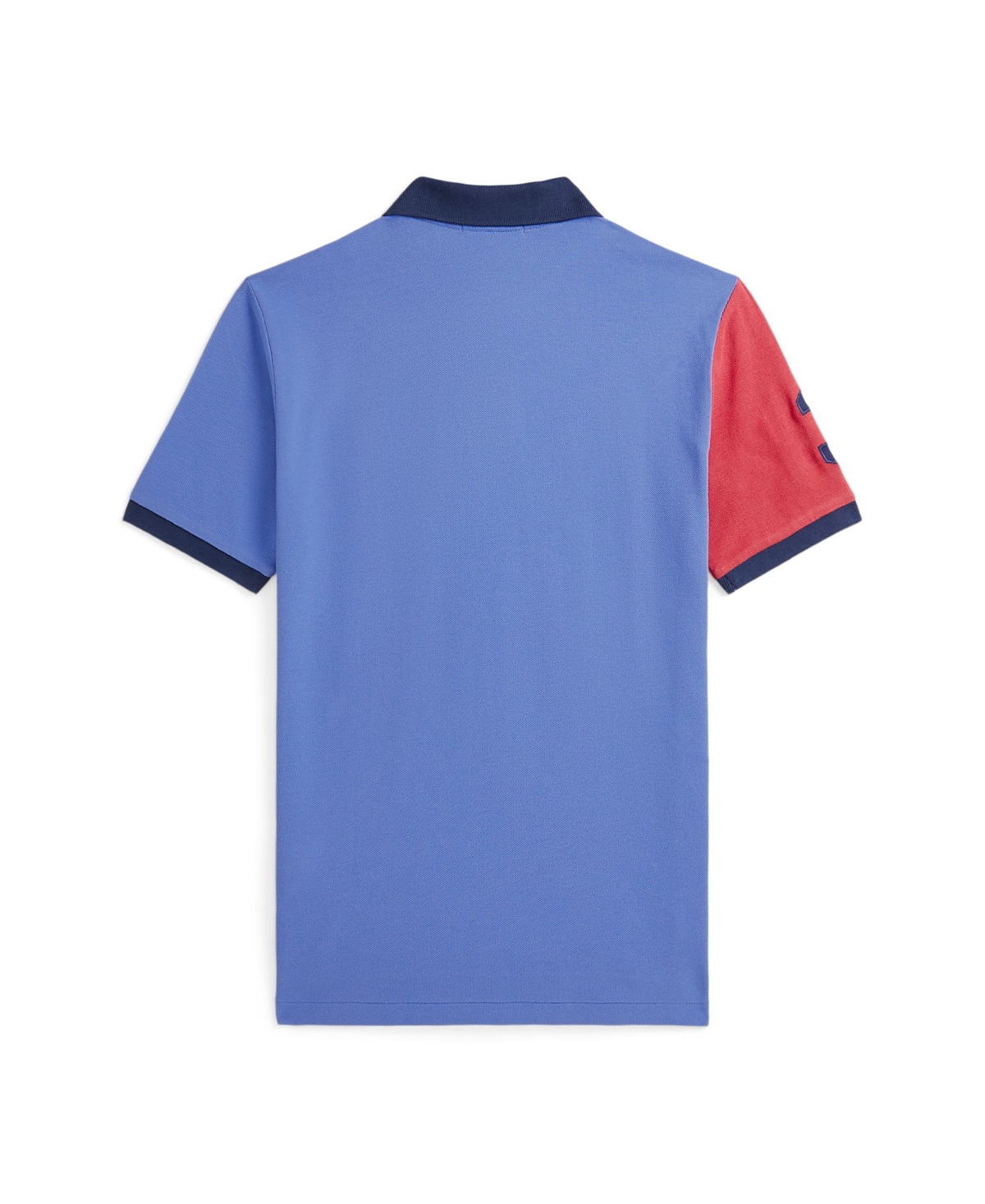Polo Ralph Lauren Big Boys Big Pony Mesh Polo Shirt In Scottsdale Blue Multi