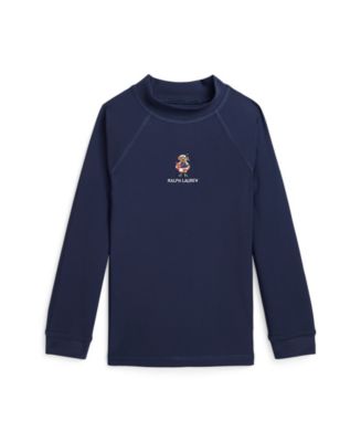 Polo Ralph Lauren Toddler and Little Boys Polo Bear Performance Rash ...