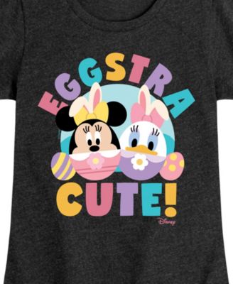 Big Girls Eggstra Cute Graphic Short Sleeve T-Shirt