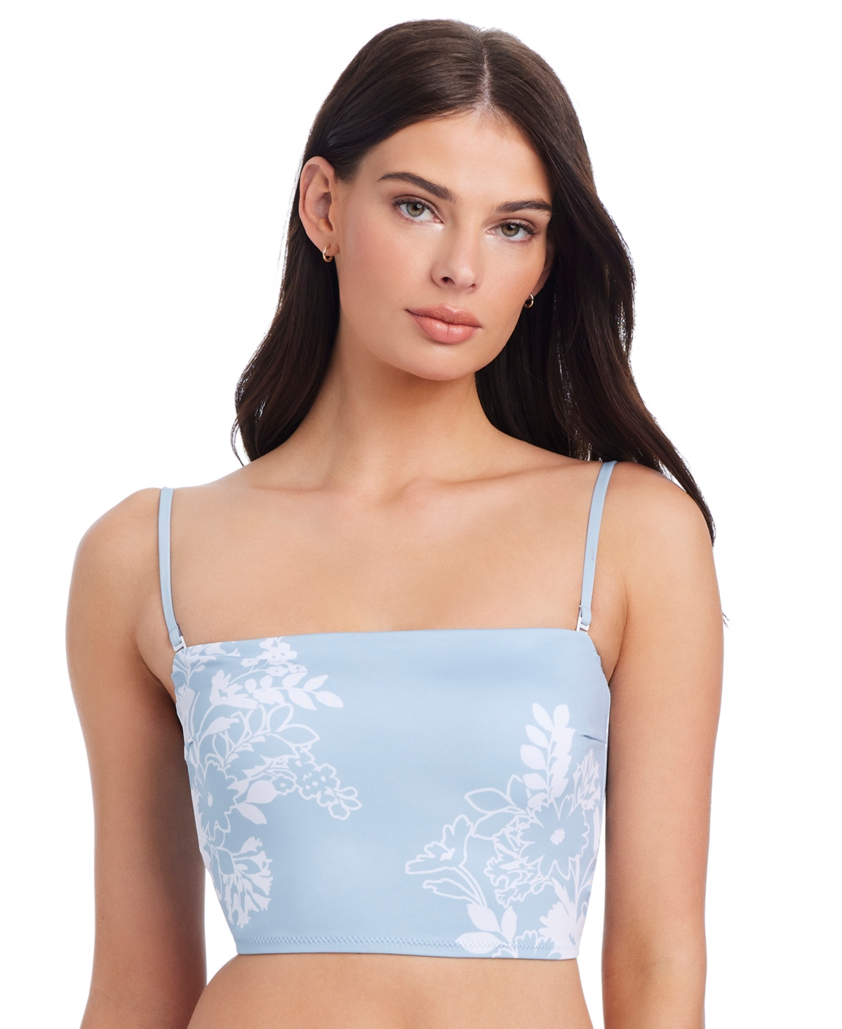 Shop Sanctuary Women's In The Meadow Cropped Tankini In Multi