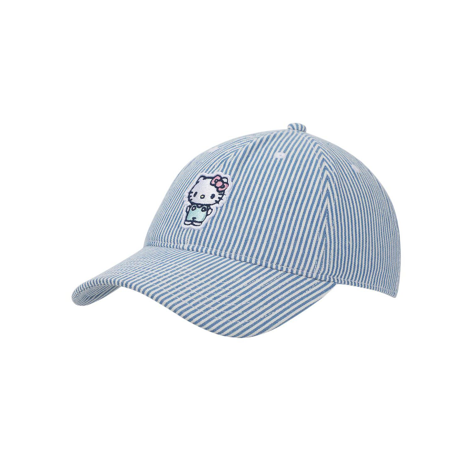Embroidered Character Women's Denim Unstructured Baseball Cap
