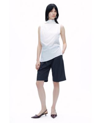 Women's Shawl-Designed Blouse