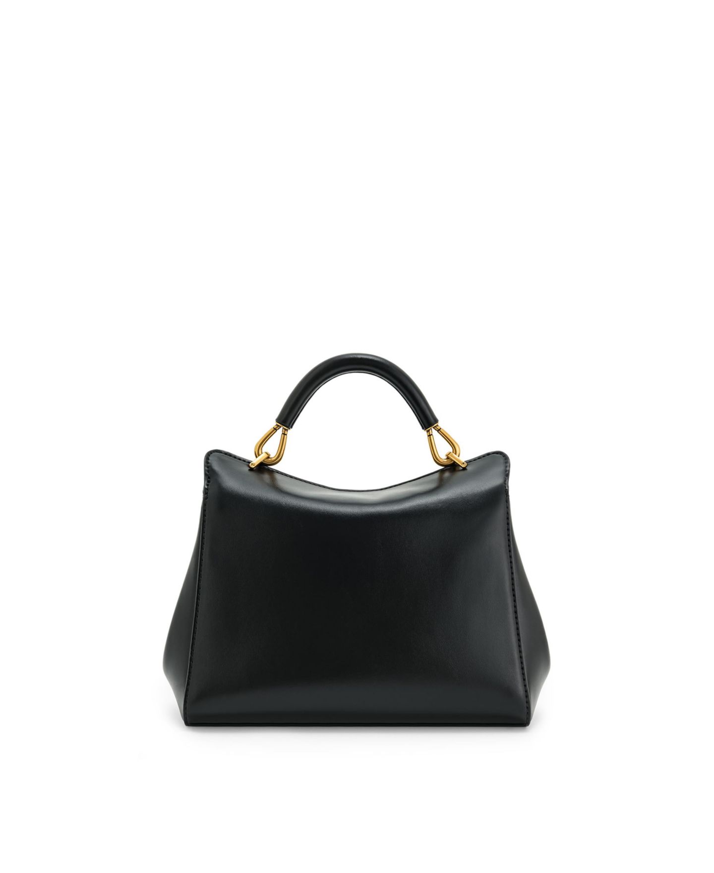 Женская сумка JW PEI Lucia Classic Top Small Satchel, цвет: Чёрный — фото 2