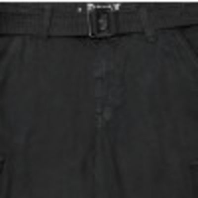 Big Boys Belted Twill Cargo Shorts, 8-18