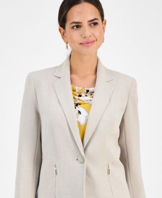 Kasper Women's Notched-Collar Blazer, Regular & Petite 