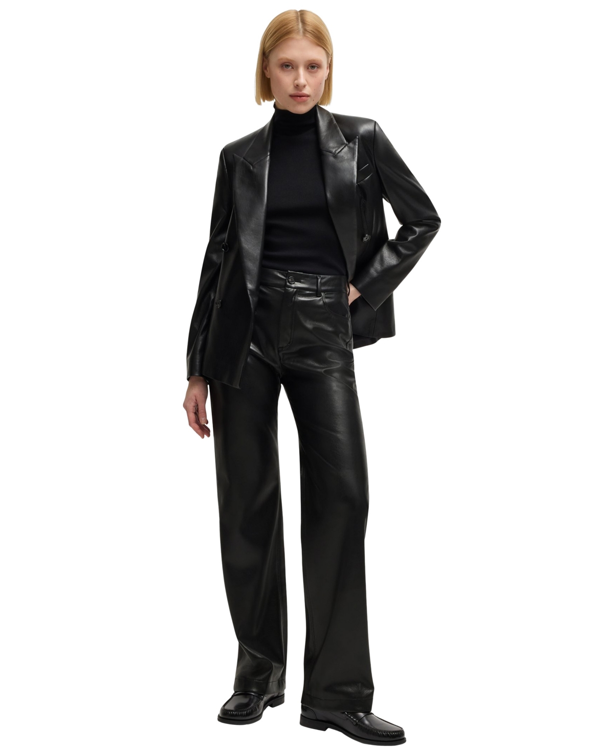 Hugo Boss Boss By  Women's Five-pocket Trousers In Black