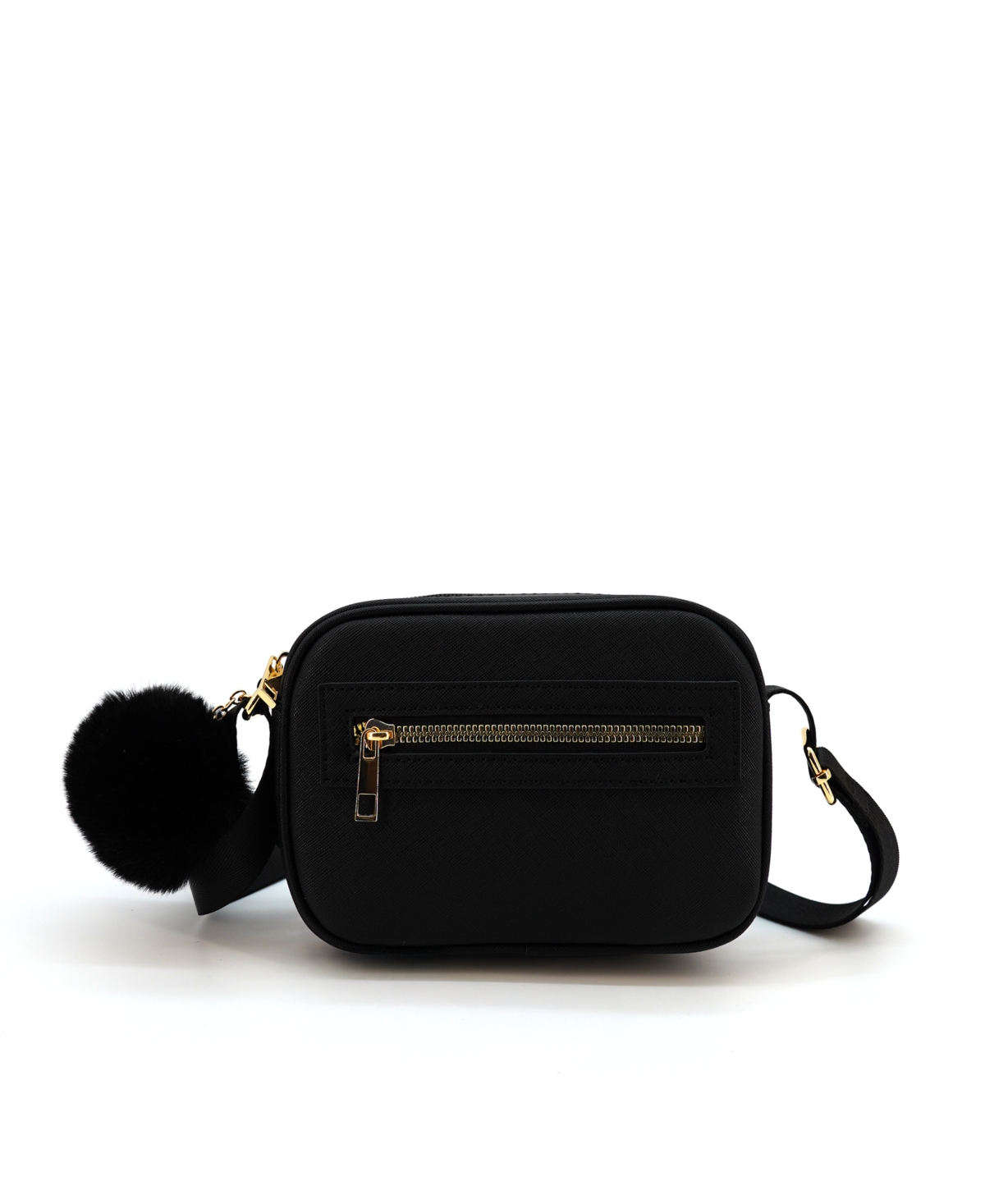 Skyler Compact Small Crossbody Bag - Black