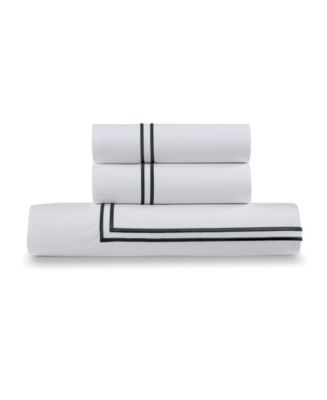 Ella Jayne 100% Cotton Percale Satin Stitched Duvet Cover Sets - Macy's