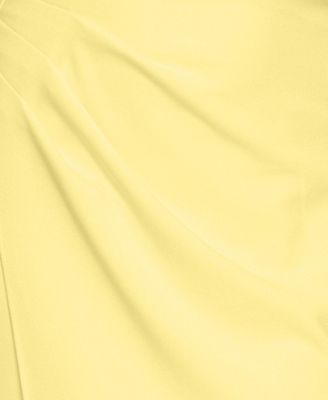 Petite One-Shoulder Ruched Gown