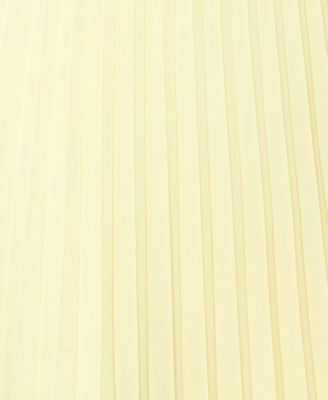 Betsy & Adam Women's Pleated Strapless Gown