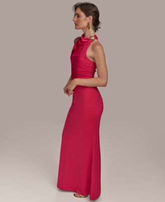 Donna Karan New York Women's Hardware Halter Neck Sleeveless
