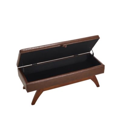 Streamdale Teddy wool fabric, solid wood feet for solid weighing, and bed end stool with storage function