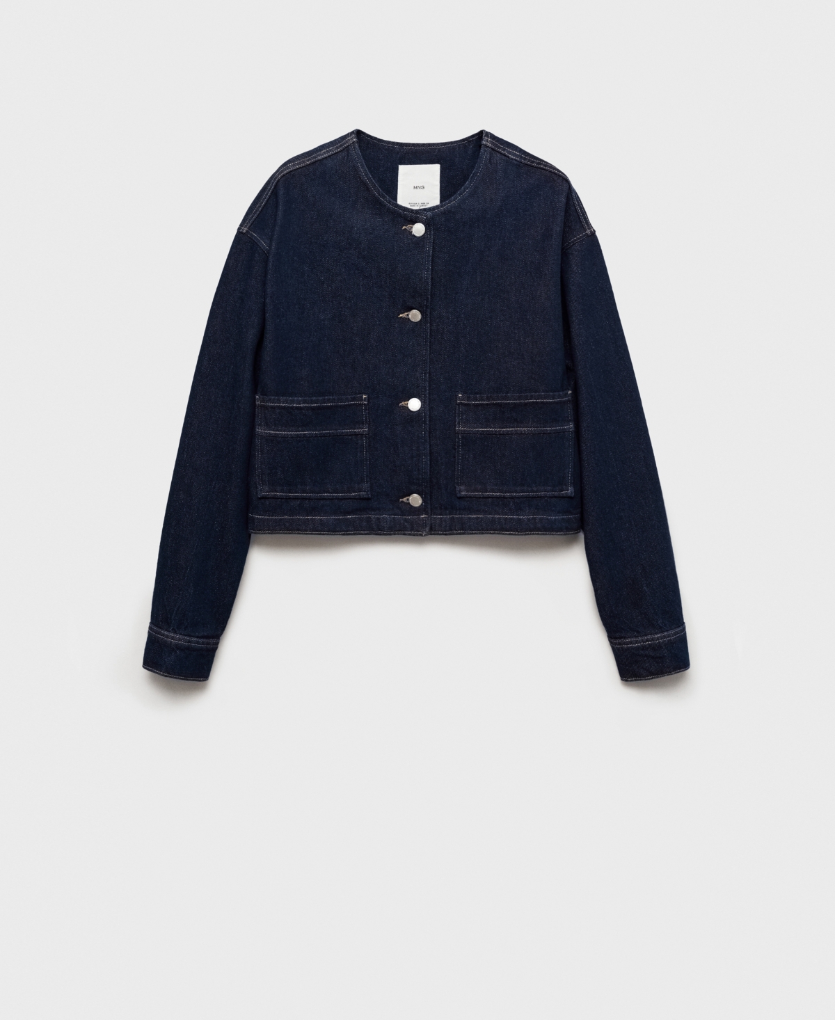 Women's Rinse Wash Denim Jacket - Open Blue