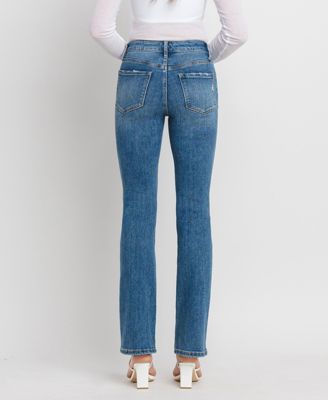 Women's High Rise Slim Bootcut Jeans