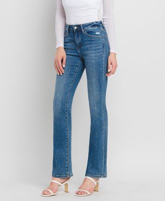 Women's High Rise Slim Bootcut Jeans