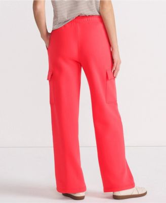 Women's Serious Sweats High Rise Wide Leg Cargo Pant - Set Bottom