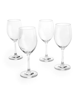Veneto White Wine Glasses, Set of 4