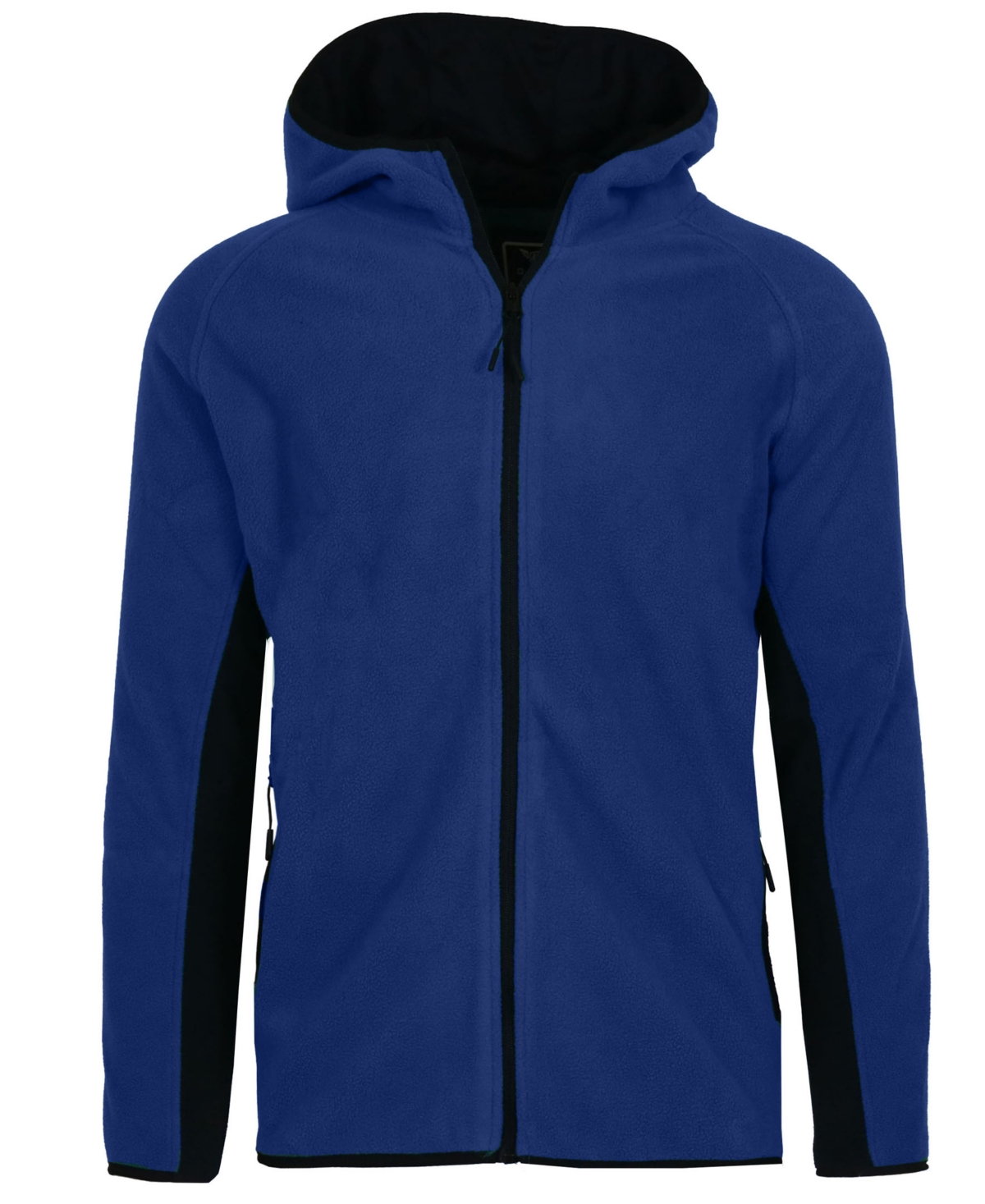 Men's Polar Fleece Tech Zip Hoodie - Red