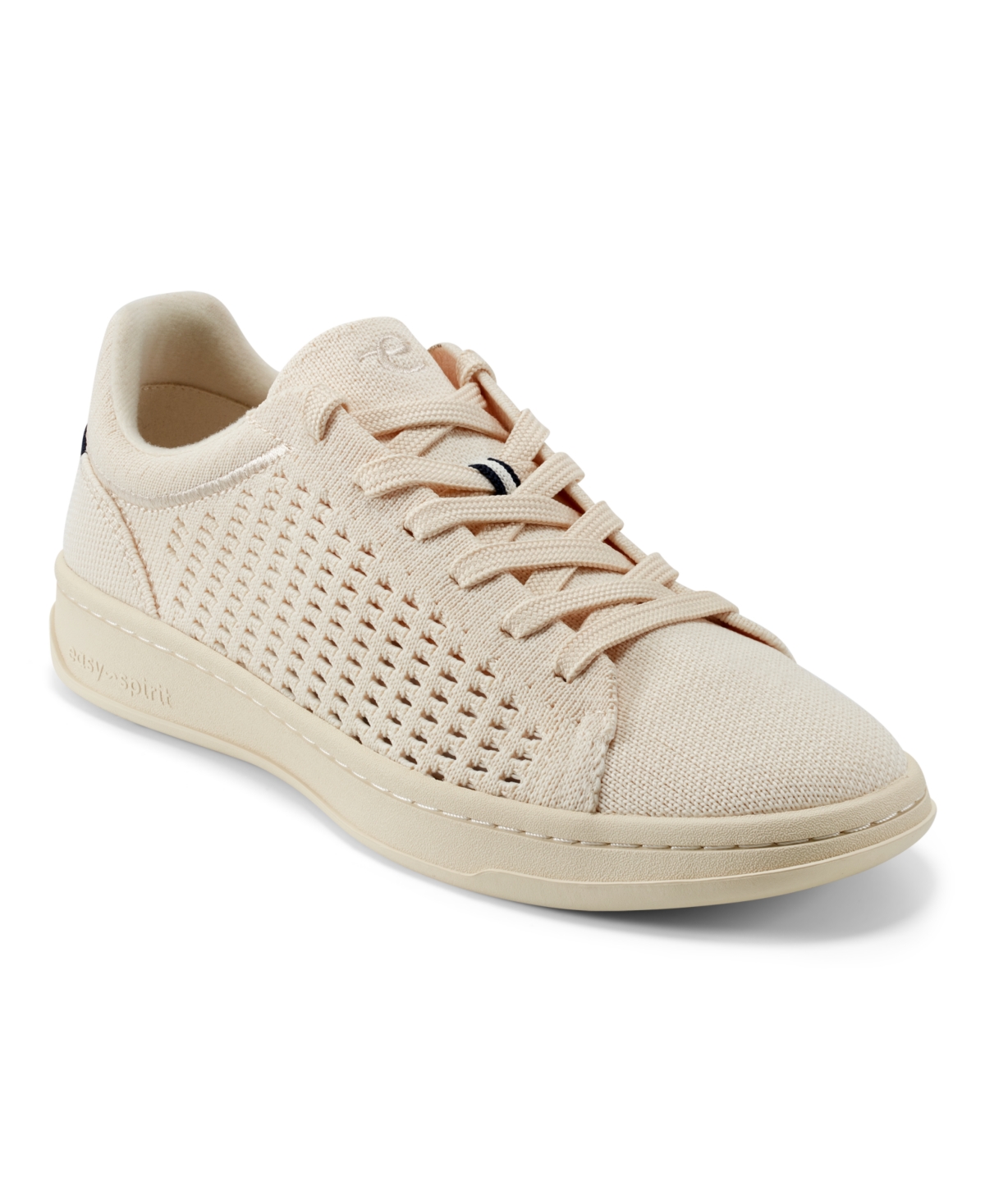 Shop Easy Spirit Women's Holston Lace-up Sneakers In Ivory