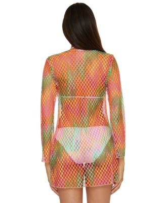Women's Mirage Fishnet Tunic Cover-Up