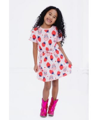 Marvel Girls French Terry Skater Dress Toddler to Big Kid