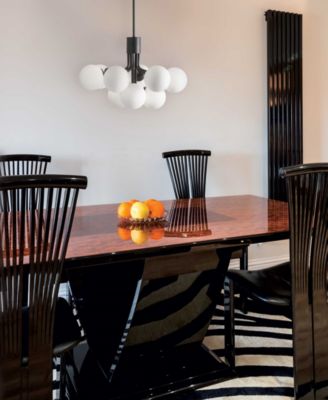 15.75" Metal Amanda 9 Light Chandelier