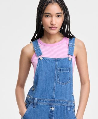 Women's Tico Cotton Denim Jumper Dress