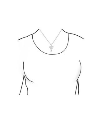 Created Blue Opal Religious Judaica Hanukkah Menorah Star Of David Pendant Necklace Bat Mitzvah Silver