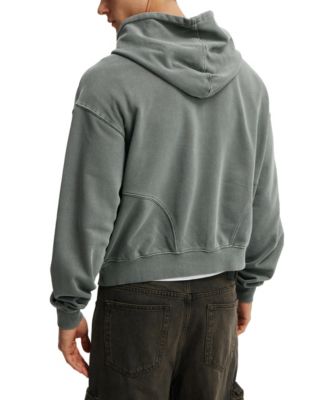 COTTON ON Men's Cropped Zip Up Hoodie Macy's
