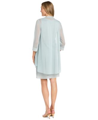 Women's Embellished-Neck Jacket Dress