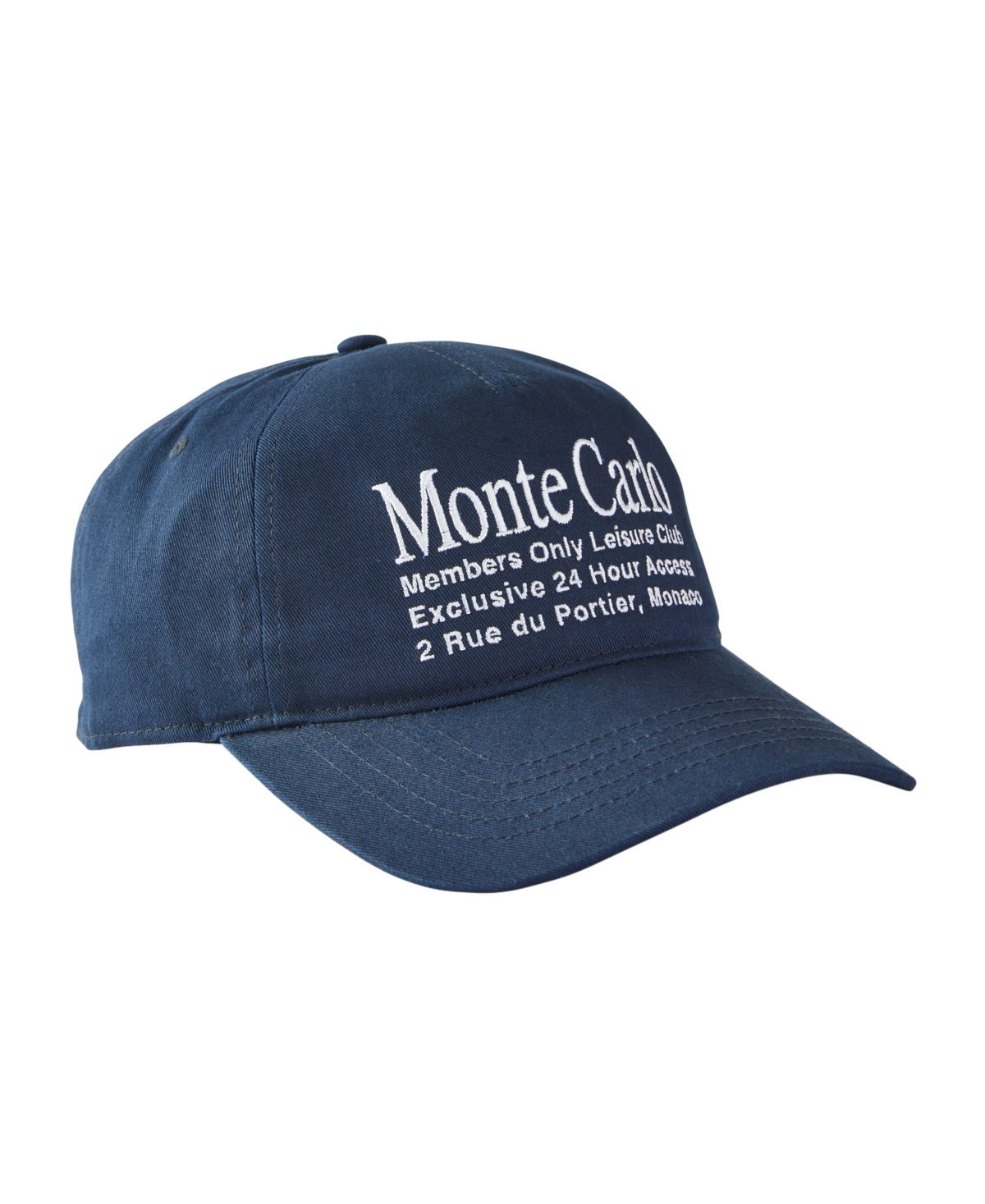 Men's 5 Panel Hat - True navy, Monte carlo