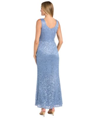 Women's Glitter Lace Gown & Jacket