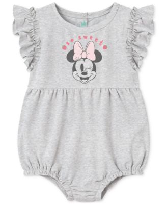 Baby Girls Minnie Mouse Bodysuits & Pants, 5 Piece Set