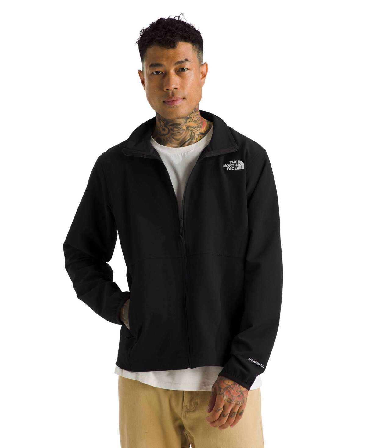 The North Face Men's Willow Stretch Jacket In Black
