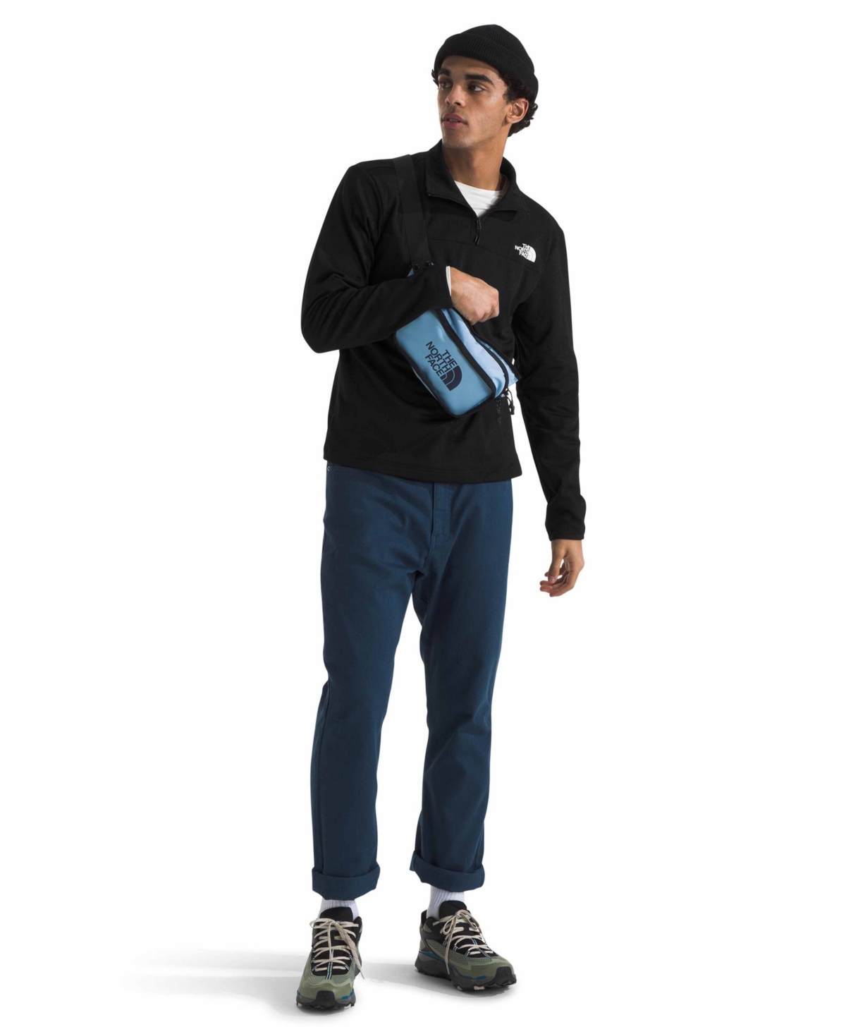 THE NORTH FACE MEN'S CEDAR TRAIL GRID FLEECE ZIP SWEATSHIRT 