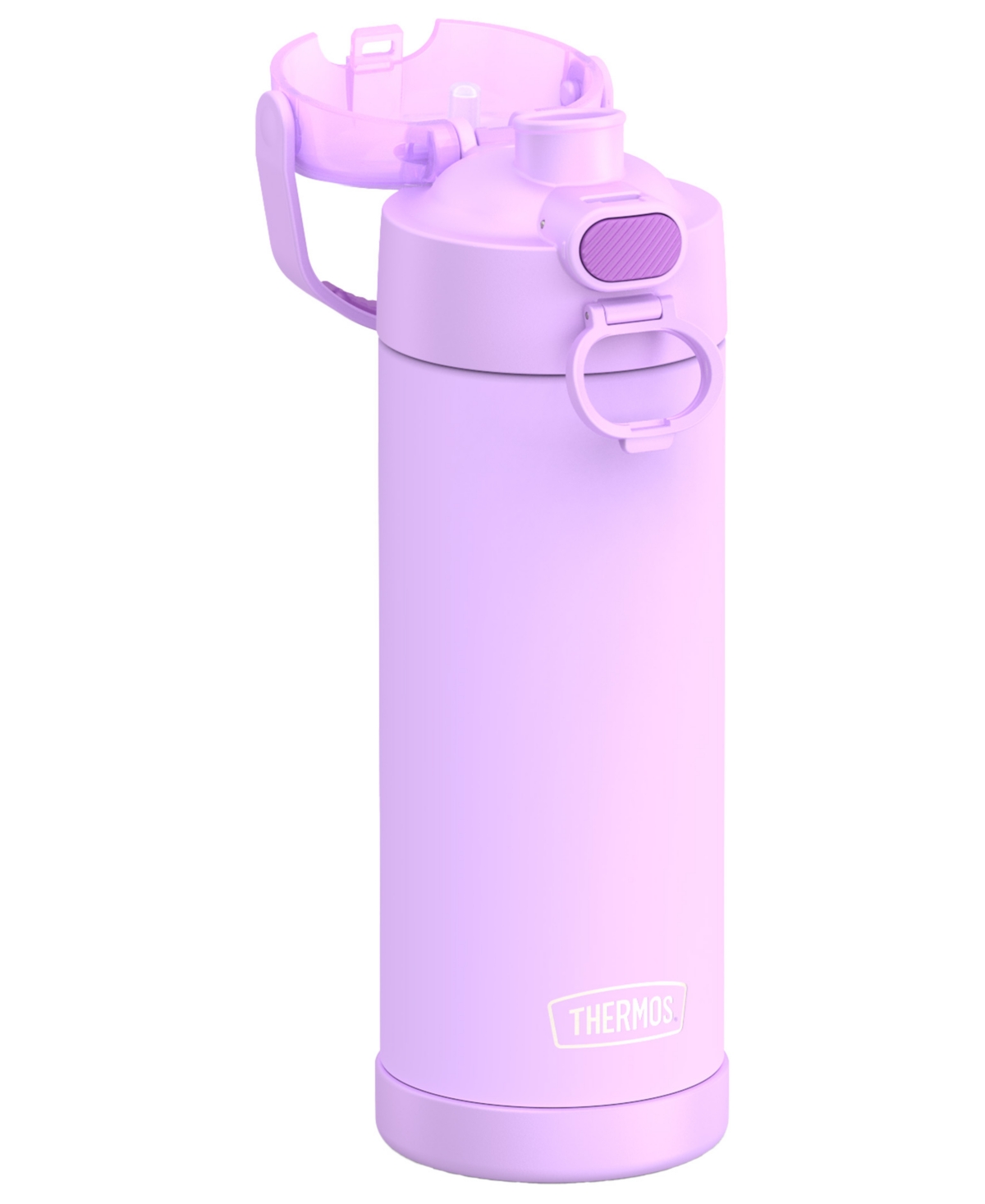 Thermos Funtainer 16 Oz. Water Bottle With Locking Lid In Neon Purple