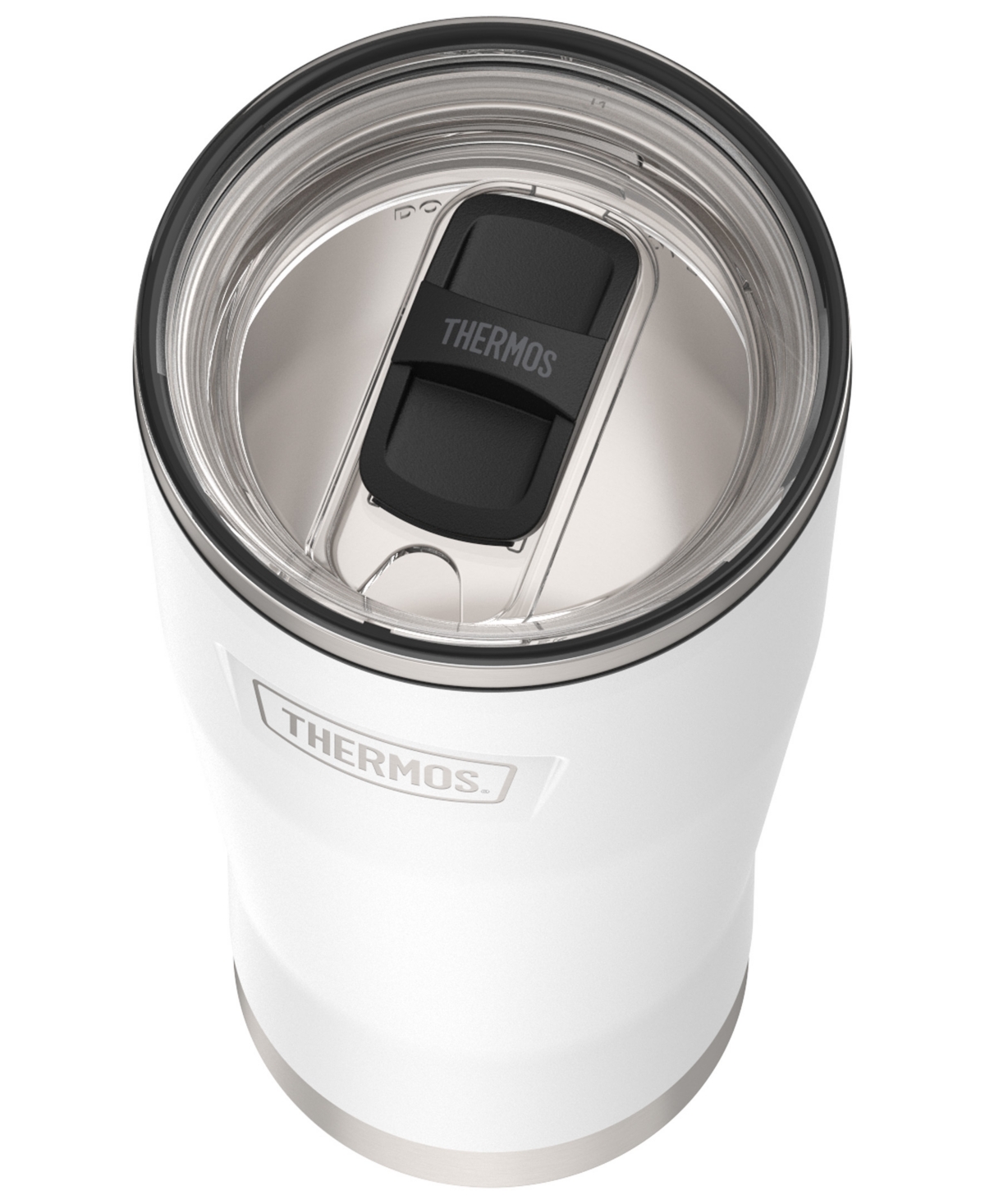 Thermos Icon Series 24 Oz. Tumbler With Slide Lock Lid In Snow White