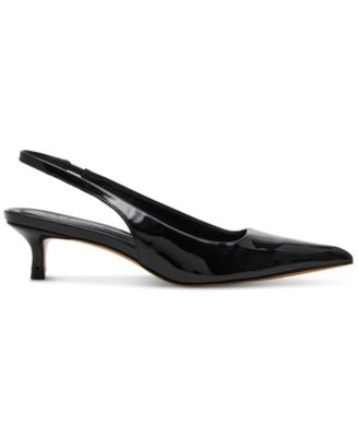 Women's Kittie Slingback Kitten-Heel Pumps