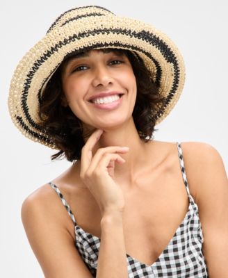 Space-Dye Crochet Bucket Hat, Exclusively at Macy's