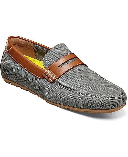 alfani Florsheim Men's Motor Knit Moc Toe Penny Loafer Men's Shoes