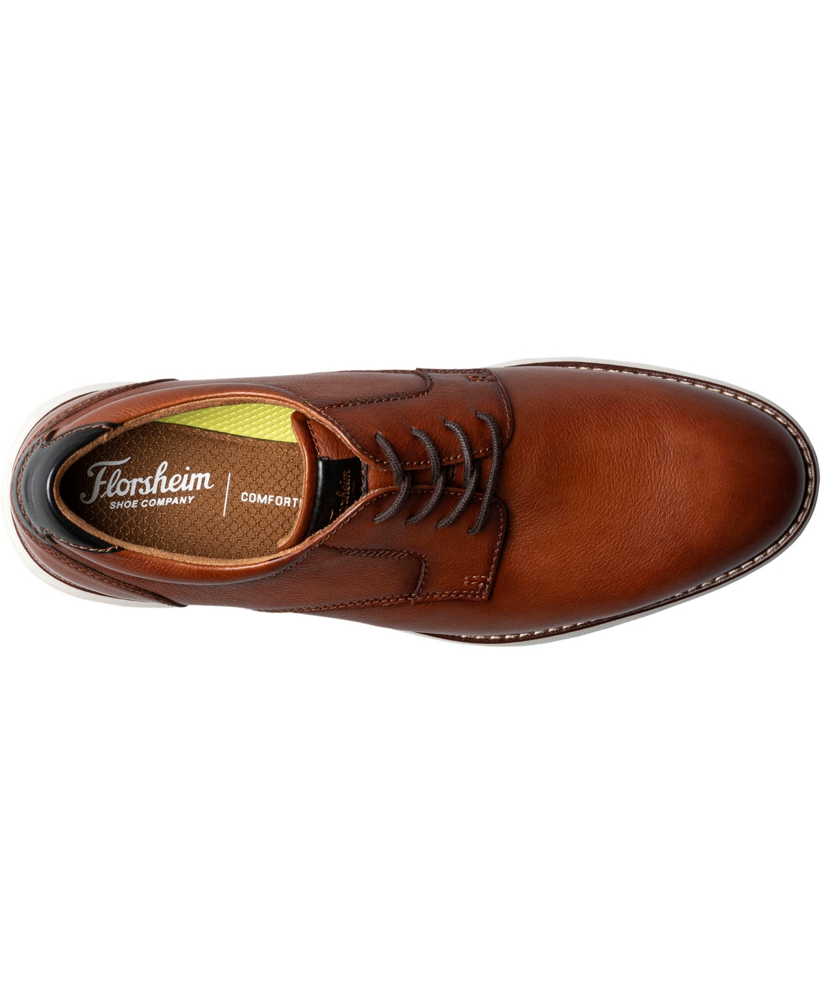 Florsheim Men's Launch Plain Toe Oxford In Cognac Multi