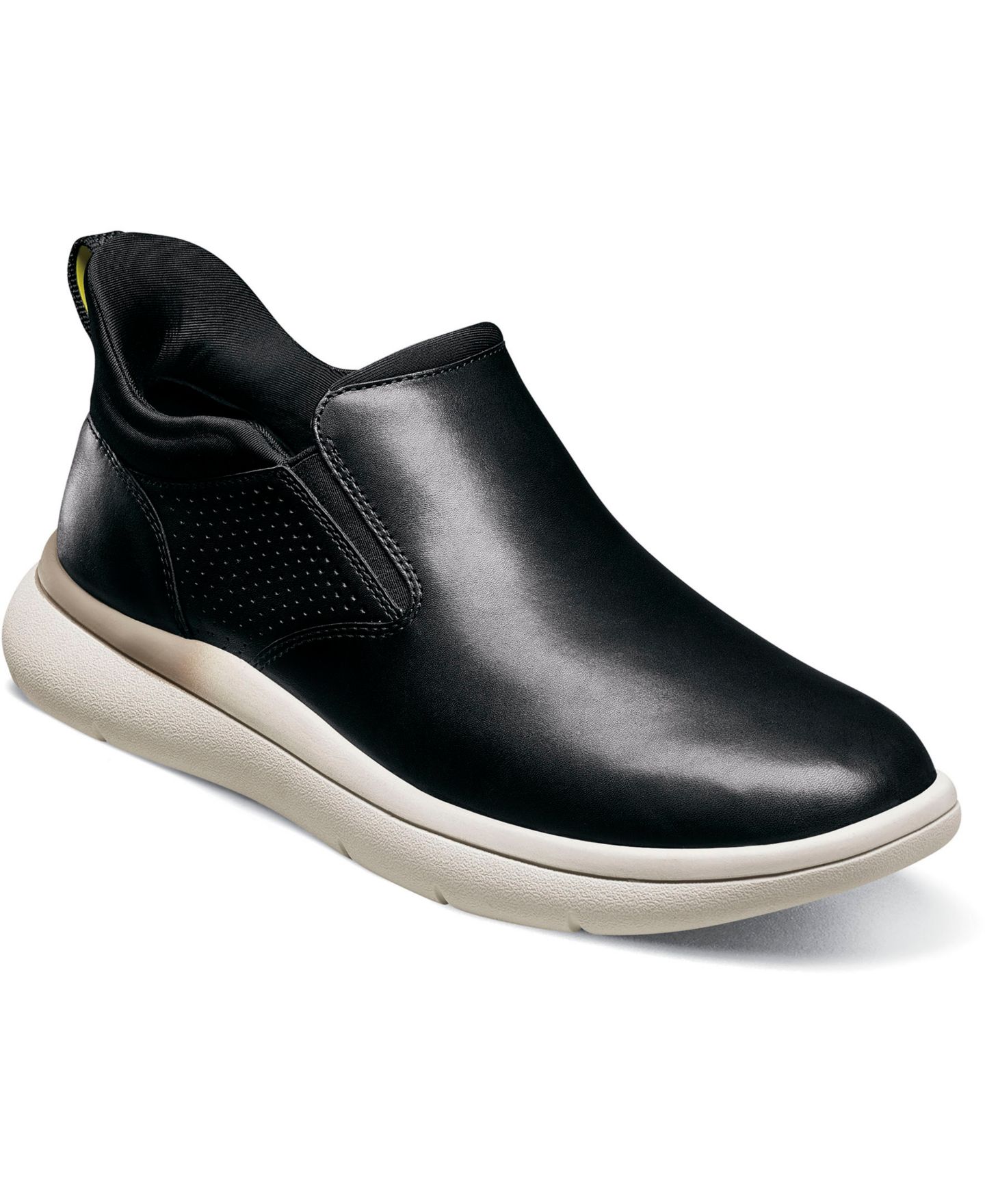 Мужские кроссовки Florsheim Fleet Plain Toe Slip On, цвет: Чёрный — фото 1