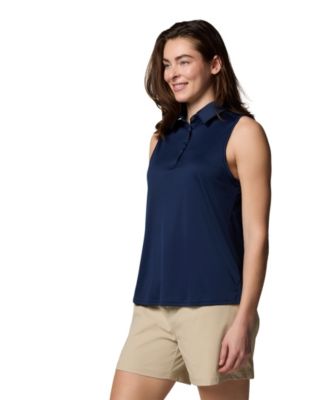 Women's Cedar Coast Sleeveless Polo Top