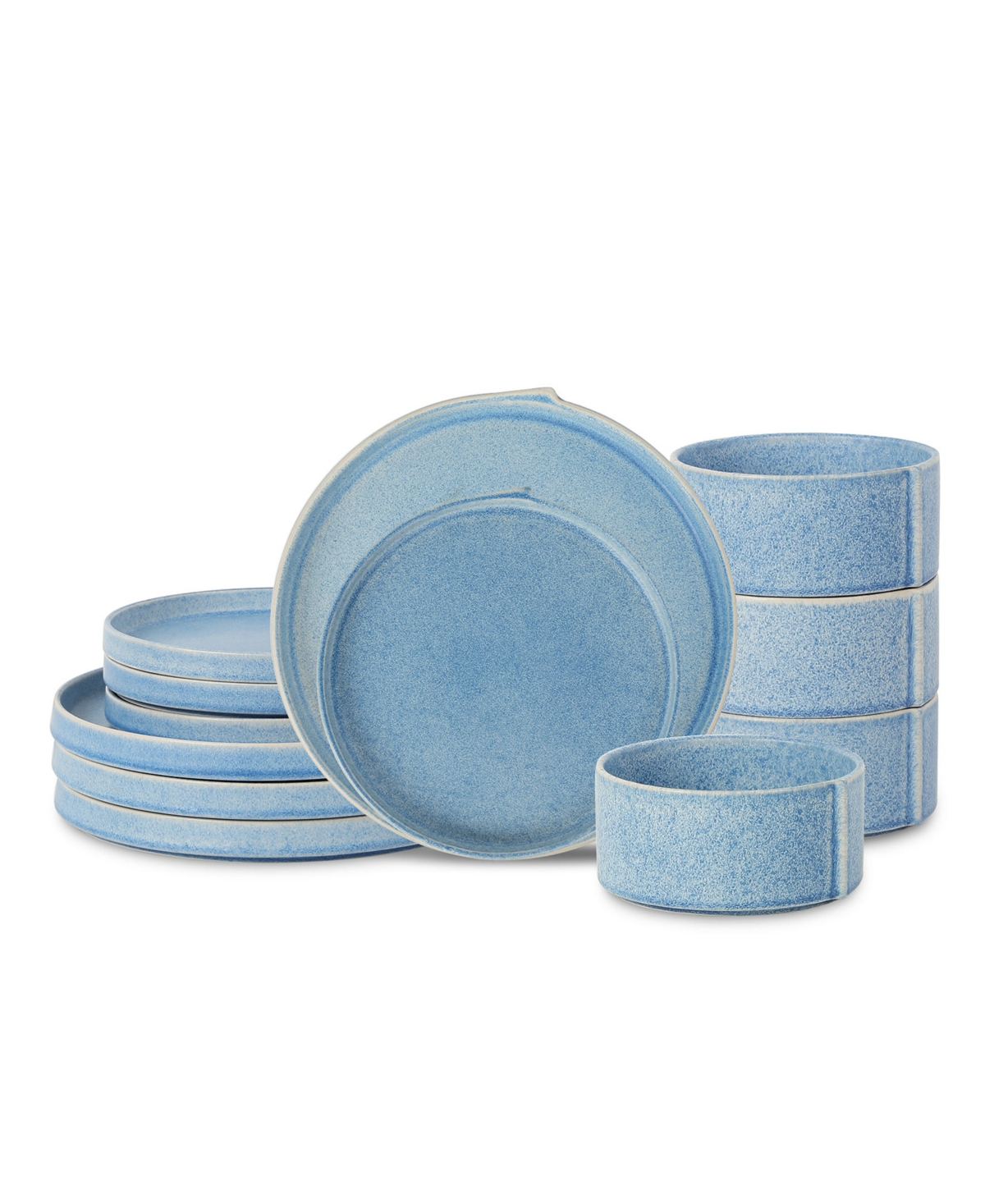 Bao 12 Pc. Dinnerware Set, Service for 4 - Beige