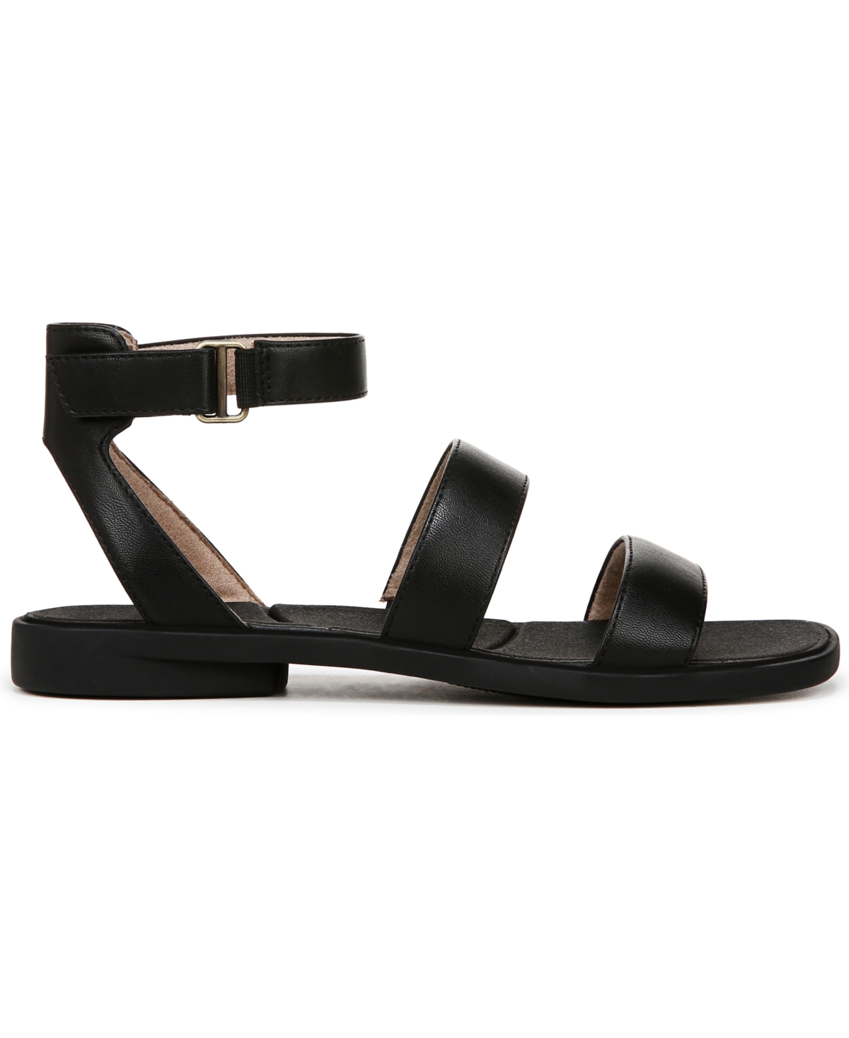 SOUL NATURALIZER WOMEN'S FIESTA ANKLE STRAP FOOTBED FLAT SANDALS 