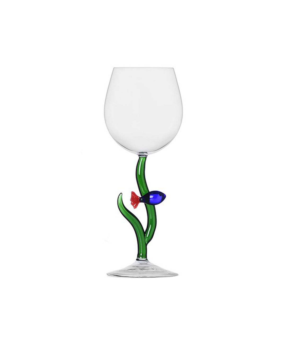 Ichendorf Marine Garden Stemmed Glass, 11.8 Oz. In Red,blue