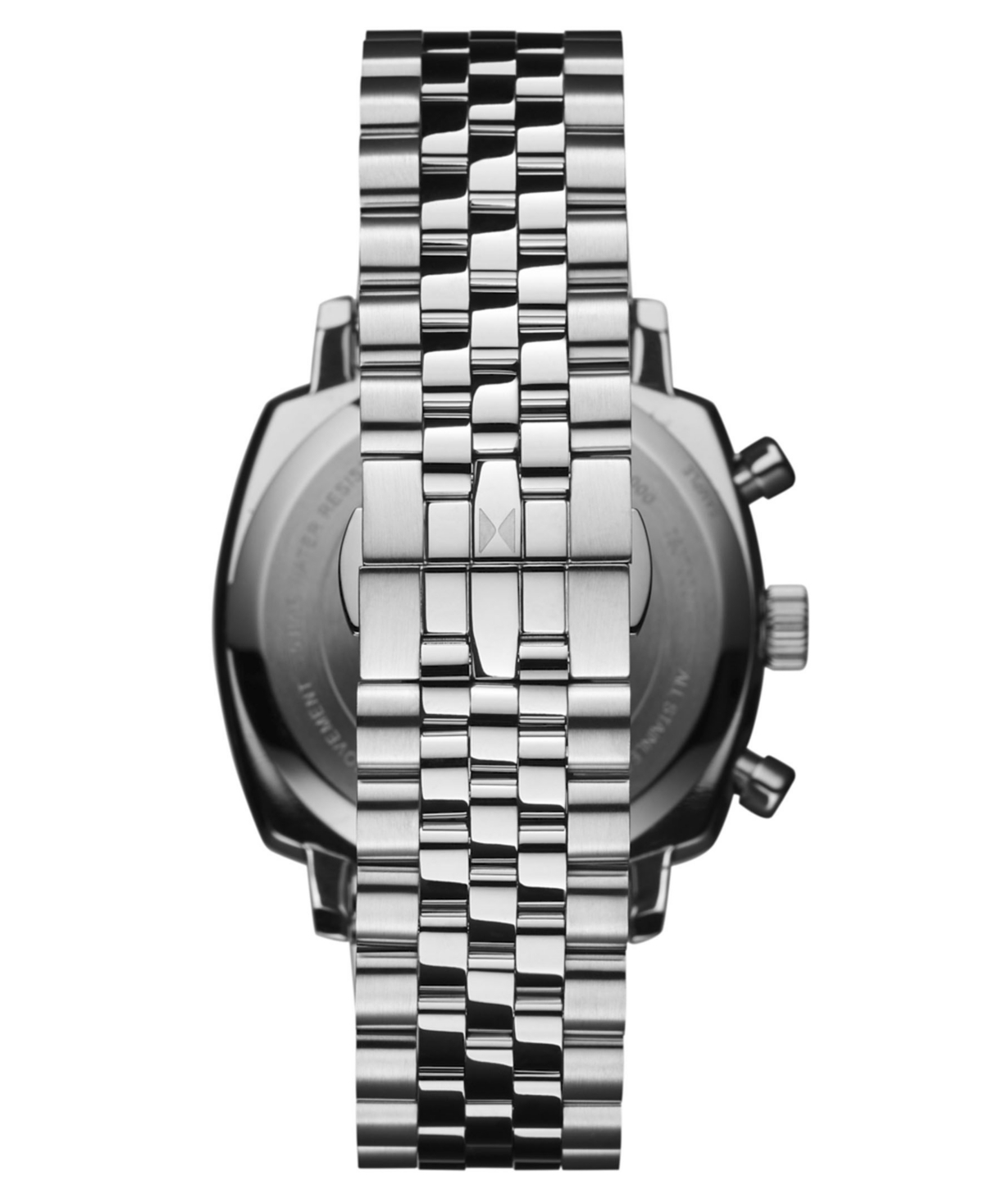 Mvmt Men's Mulholland Racer Silver Tone Stainless Steel Bracelet Watch, 42mm In Silver
